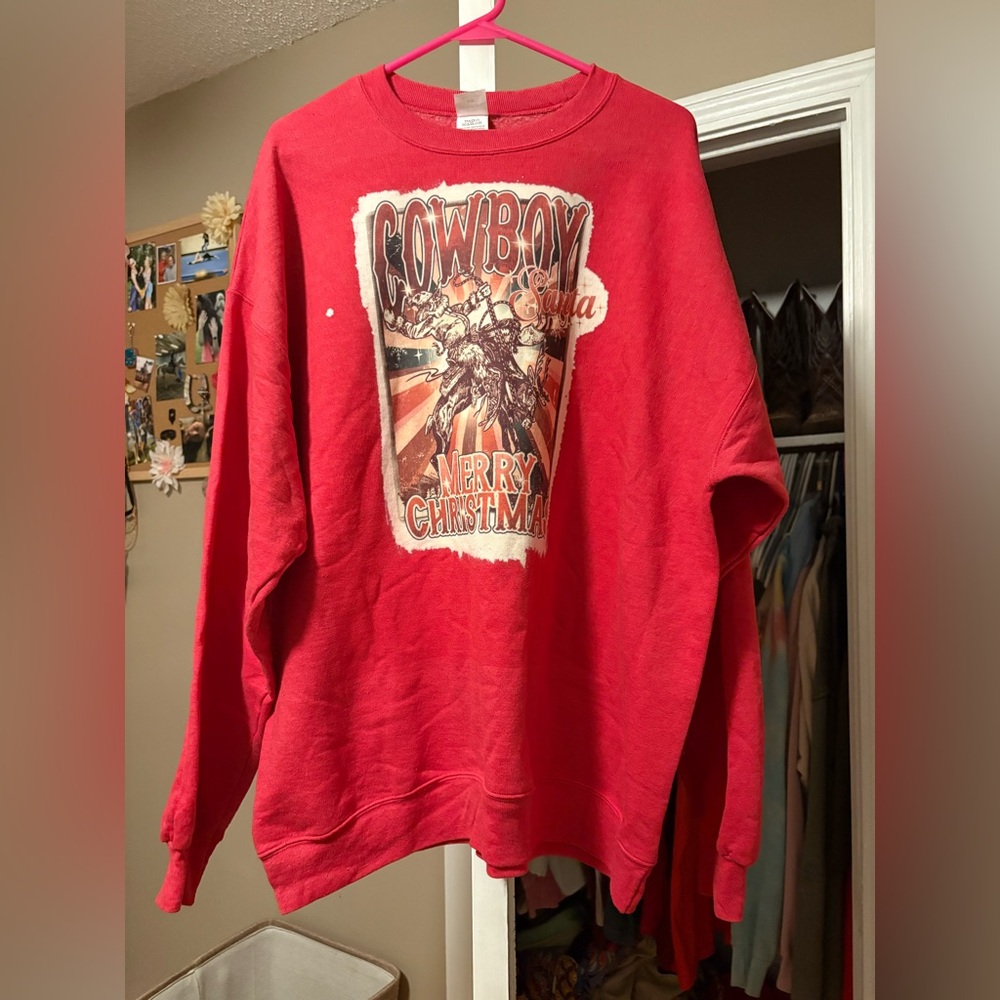 Cowboy Christmas Sweatshirt